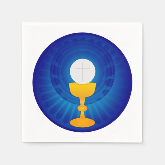 Eucharist Paper Napkins Serviette (Vorderseite)