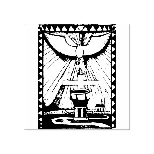 Eucharistin Gummistempel (Prägung)