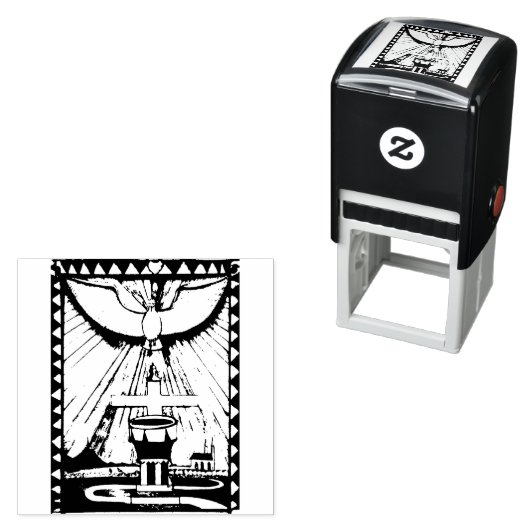 Eucharistin Permastempel (Beispiel)