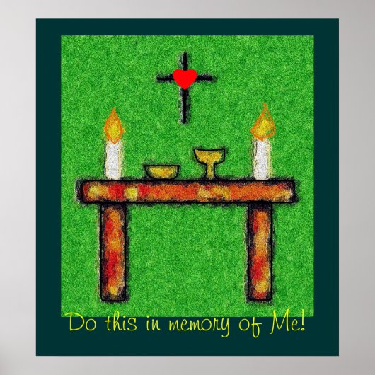 Eucharistin Poster (Vorne)