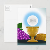 Eucharistin Postkarte (Vorne/Hinten)