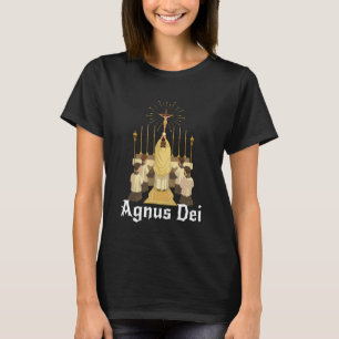 Eucharistische Konsekration Traditionelle Lateinis T-Shirt