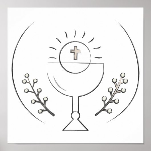 Eucharistisches Poster (Vorne)
