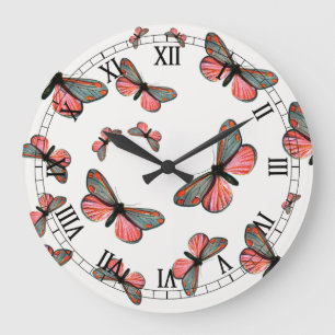 Euchelia jacobaeae - Der Jakobskrautbär Große Wanduhr