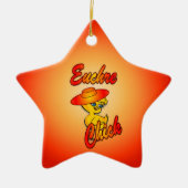 Euchre Chick #5 Keramikornament (Vorne)