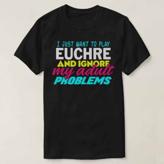 Euchre Funny Premium T-Shirt (Design vorne)