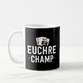 Euchre für Euchre Bustle Player Turnier Kaffeetasse (Links)