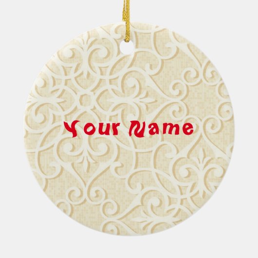 Euchre Keramik Ornament (Hinten)