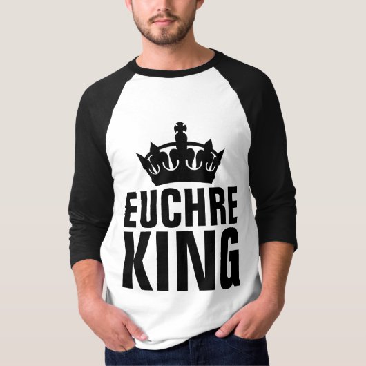 EUCHRE KING Men-T - Shirt (Vorderseite)