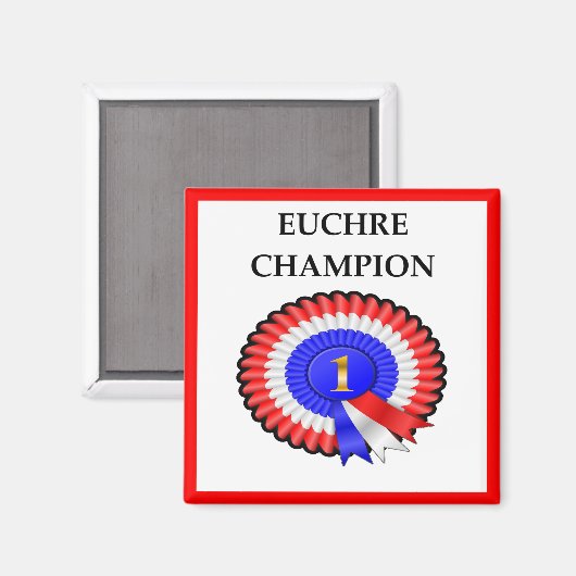 EUCHRE MAGNET (Vorderseite/Rückseite)