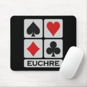 Euchre mousepad (Mit Mouse)