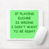 Euchre Mousepad (Mit Mouse)