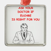 EUCHRE ORNAMENT AUS METALL (Vorne)