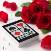 Euchre Player Spielkarten (Insitu (Valentinstag))