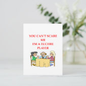 EUCHRE.png Postkarte (Stehend Vorderseite)