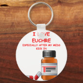 EUCHRE SCHLÜSSELANHÄNGER (Vorderseite)