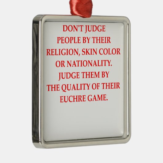 EUCHRE SILBERNES ORNAMENT (Rechts)