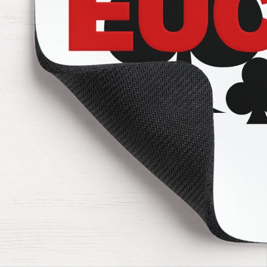 Euchre-Spieler mousepad (Ecke)