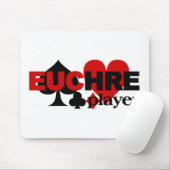 Euchre-Spieler mousepad (Mit Mouse)