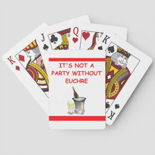 EUCHRE SPIELKARTEN (Rückseite)