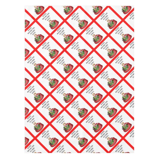 EUCHRE TISCHDECKE (Vorderseite)