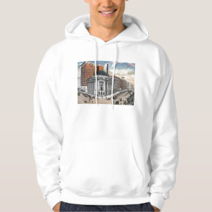 Euclid Ave, Cleveland, 1916 Vintag Hoodie