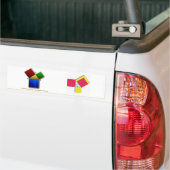 Euclids Beweis des pythagoräischen Theorems Autoaufkleber (Auf Lkw)