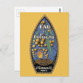 Eud De Cologne Mimosa Postkarte (Vorne/Hinten)
