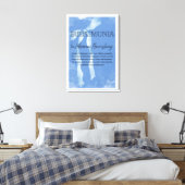 Eudaimonia Leinwanddruck (Insitu (Schlafzimmer))
