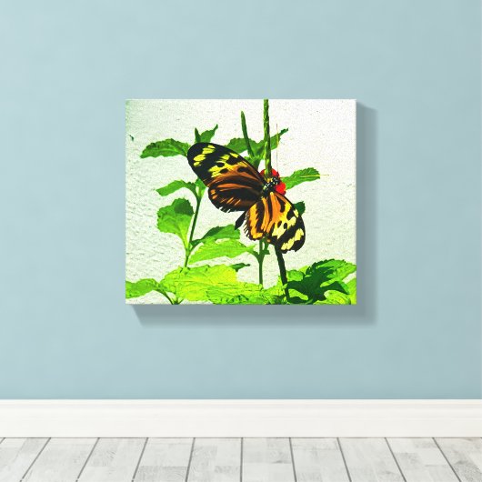 Eueides Isabella Leinwanddruck (Insitu (Holzboden))