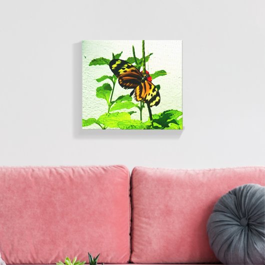 Eueides Isabella Leinwanddruck (Insitu (Wohnzimmer))