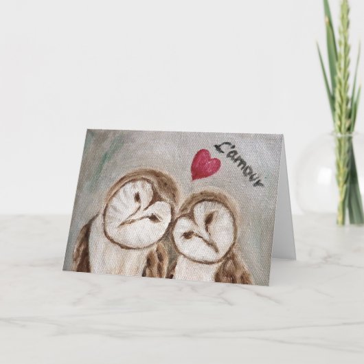 Euer Aussehen immer Liebe Valentinkarte Feiertagskarte (Vorderseite)