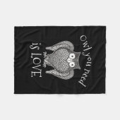 Euer Ei Fleecedecke (Vorderseite (Horizontal))