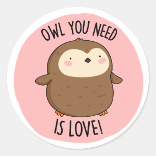 Euer Ei ist Liebe Funny Brown Pub Runder Aufkleber