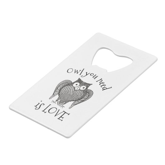 Euer Ei Kreditkartenflaschenöffner (Rückseite Schrägansicht)