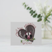 Euer Vermisstes Geschenk Postkarte (Stehend Vorderseite)