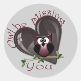 Euer Vermisstes Leben Runder Aufkleber