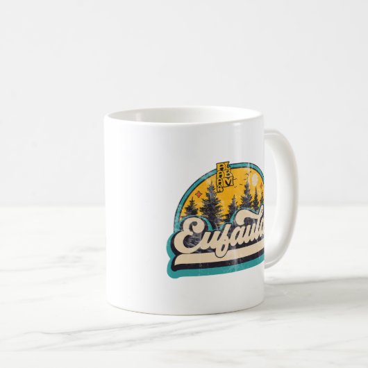 Eufaula, Alabama Kaffeetasse (VorderseiteRechts)
