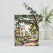 Eufaula USA Postkarte (Stehend Vorderseite)
