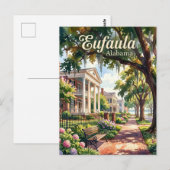Eufaula USA Postkarte (Vorne/Hinten)