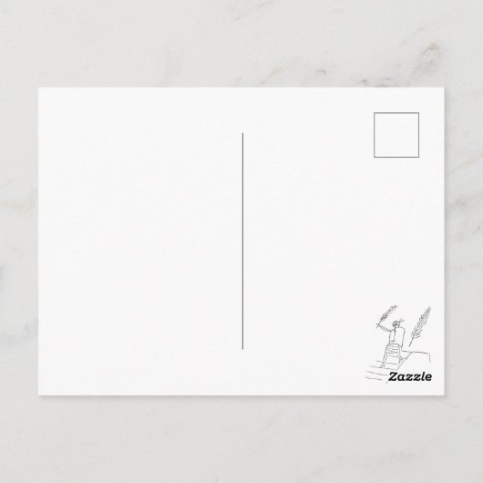 Euge! Graffito Postkarte (Rückseite)