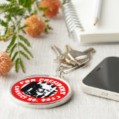 Eugen Debs für Präsidentenkampagnenknopf Schlüsselanhänger (Seite)