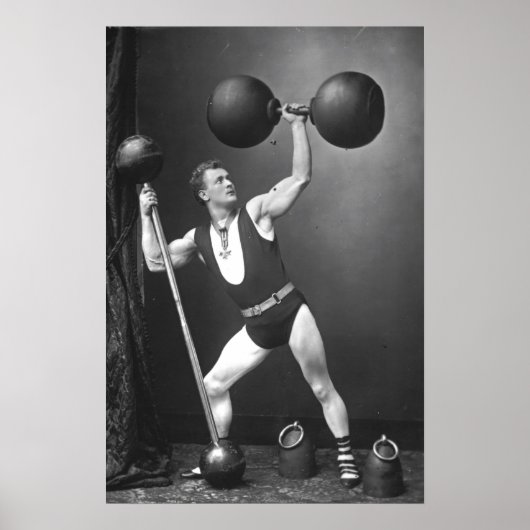Eugen Sandow Bodybuilder Poster (Vorne)
