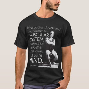 Eugen Sandow - Körperstärke - Geisteskraft T-Shirt