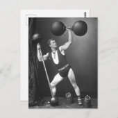 Eugen Sandow Strongman Postkarte (Vorne/Hinten)