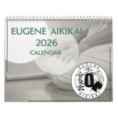 Eugene Aikikai 2026 Calendar Kalender (Titelbild)