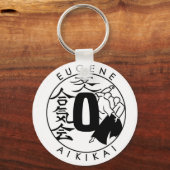 Eugene Aikikai keychain fob Schlüsselanhänger (Vorderseite)