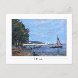 Eugène Boudin #178 - Fine Art Postcard Postkarte