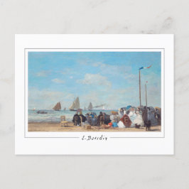 Eugène Boudin #199-2 - Fine Art Postcard Postkarte