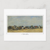 Eugène Boudin #205-2 - Fine Art Postcard Postkarte (Vorderseite)